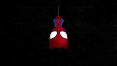 Spider Man colgando Fondo de pantalla