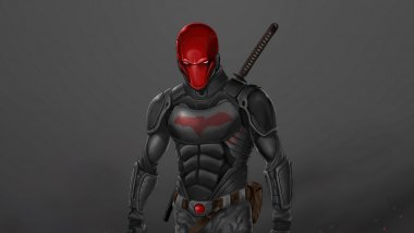 Red Hood angry Wallpaper