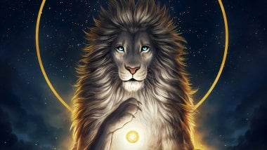 Lion Digital Art Wallpaper