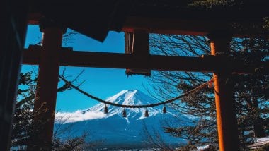 Montaña en Japon Fondo de pantalla