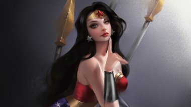 Wonder Woman Digital Art Wallpaper