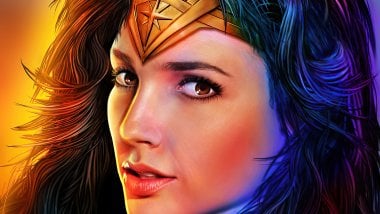 Wonder Woman\'s face Wallpaper