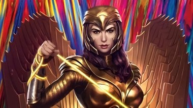 Injustice Wonder Woman Gold suit Wallpaper