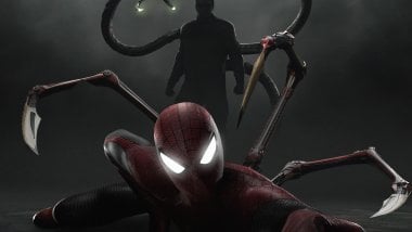 Hombre araña y Octopus Fondo de pantalla