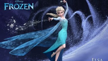 Elsa in Frozen Wallpaper