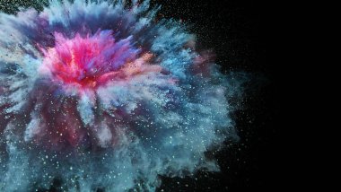 Colorful explosion Wallpaper