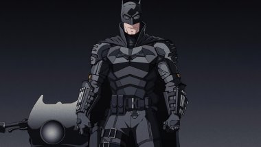 Batman con motocicleta Fondo de pantalla