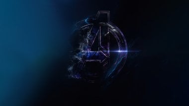 Avengers Inifinity See through Logo Wallpaper