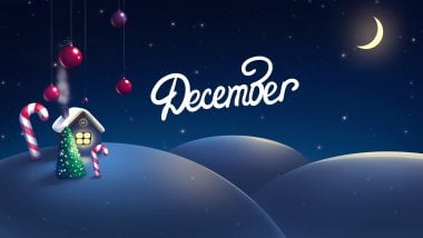 December, the month of Christmas Wallpaper