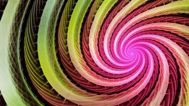 Neon spiral Wallpaper