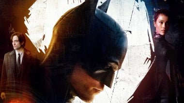 Bruce Wayne and Catwoman in The Batman Wallpaper