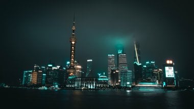 Shanghai buildings Wallpaper