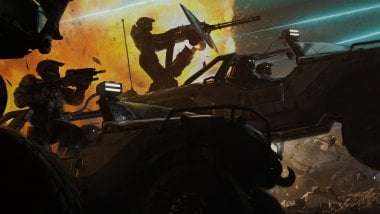 Halo Infinite Warthogs Wallpaper