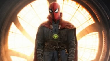 Doctor Strange X Spider Man en el multiverso de locura Fondo de pantalla