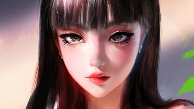 Anime girl Digital Art Wallpaper