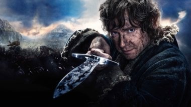 Bilbo Baggins en El Hobbit 3 Fondo de pantalla