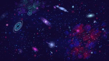 Galaxia Arte Digital Fondo de pantalla