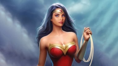 Wonder Woman Comic art Wallpaper