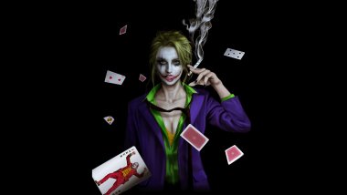 Joker girl Wallpaper