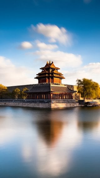 Forbidden city in Beijing Wallpaper