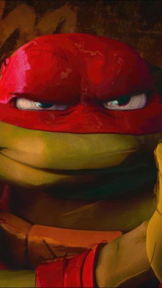 Raphael Teenage Mutant Ninja Turtles: Mutant Mayhem Wallpaper