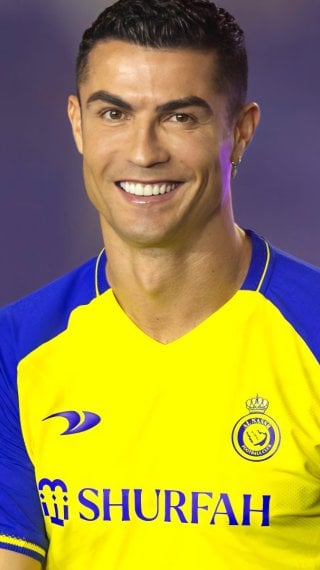 Cristiano Ronaldo in Al-Nassr Wallpaper