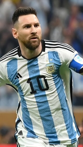 Messi en la Selección Argentina Fondo de pantalla