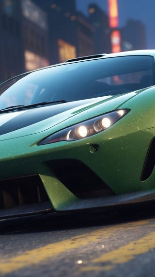Lamborghini Verde Fondo de pantalla