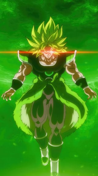 Broly from Dragon Ball Super Wallpaper