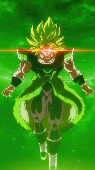 Broly de Dragon Ball Super Fondo de pantalla