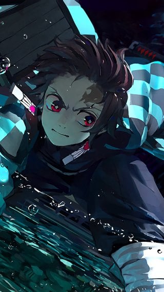 Tanjiro Kamado de Kimetsu no yaiba Fondo de pantalla
