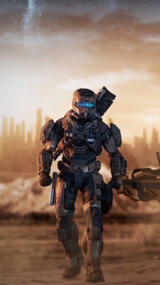 Halo The Rogue Spartan Wallpaper
