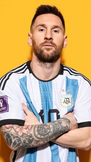 Lionel Messi Copa Mundial de la FIFA Catar Fondo de pantalla