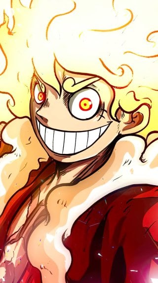 Luffy Gear 5 de One Piece Fondo de pantalla