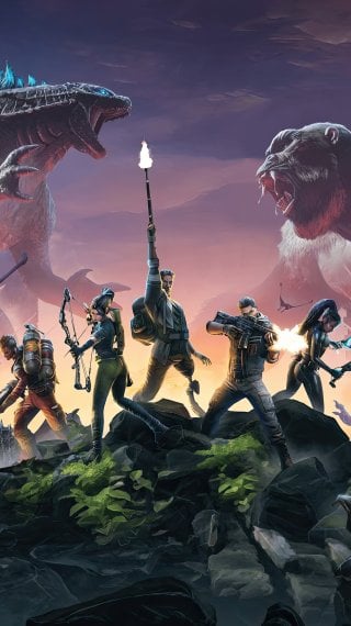 Godzilla x Kong Titan Chasers Videogame Wallpaper