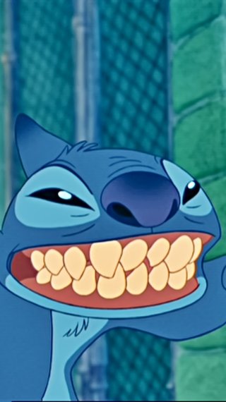 Stitch Sonriendo Fondo de pantalla
