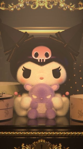 Kuromi from Universo My Melody - Hello Kitty Wallpaper