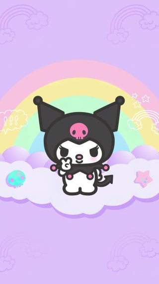 Kuromi de Universo My Melody - Hello Kitty Fondo de pantalla