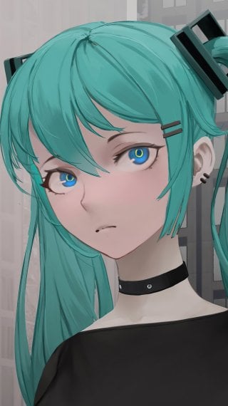 Hatsune Miku Drawing Wallpaper