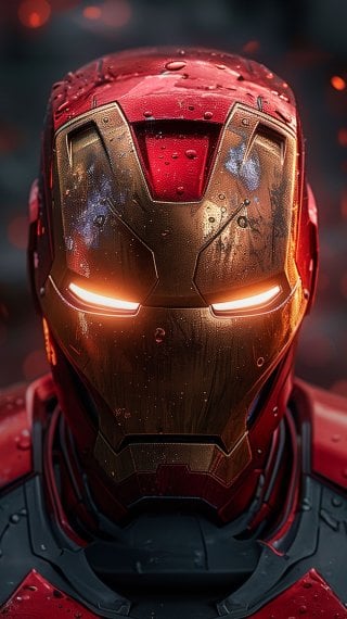 Iron Man Render 3D Wallpaper