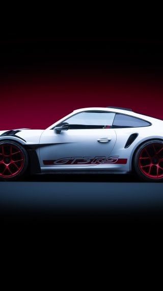 Porsche 911 GT3 RS White Wallpaper