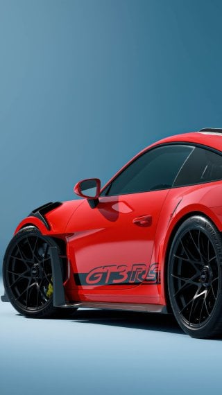 Red Porsche 911 GT3 RS Wallpaper