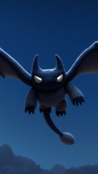 Chimuelo, Furia Nocturna con estilo de peluche tejido a mano Fondo de pantalla