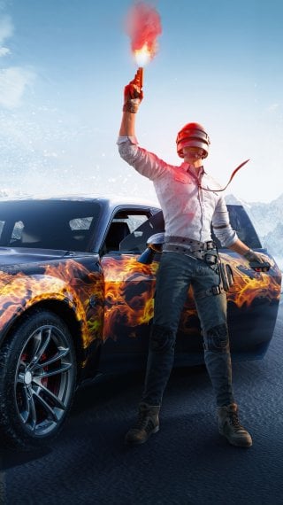 Dodge Charger SRT Hellcat in PUBG The Muscle Mania Wallpaper