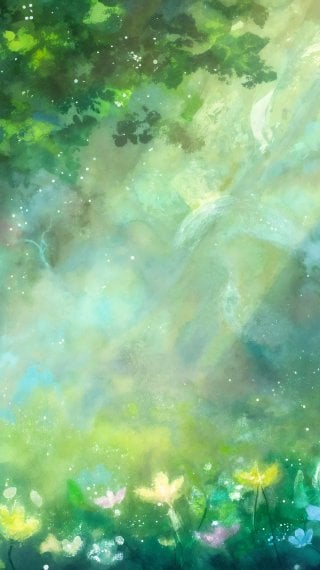Magical landscape in nature Wallpaper
