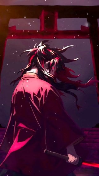 Yoriichi Tsugikuni from Demon Slayer Wallpaper