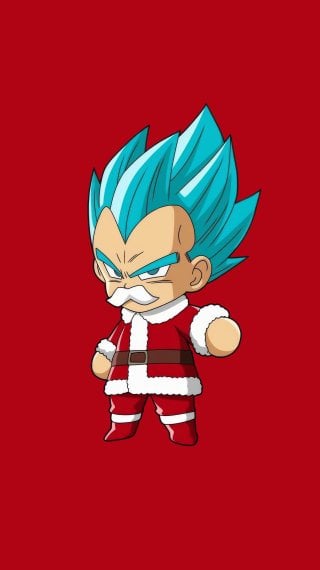 Santa Vegeta Wallpaper