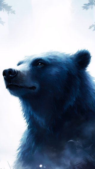 Oso de Espíritu: Poder, Introspección y Protección V3 Fondo de pantalla