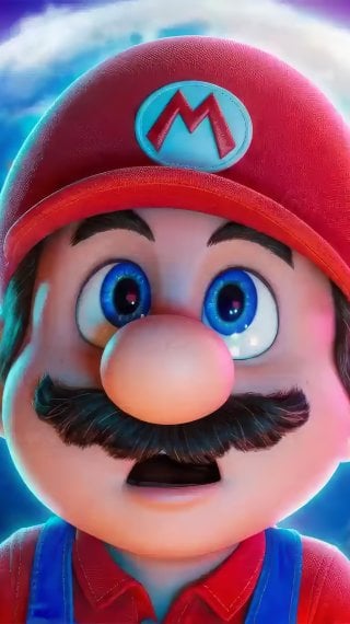 Mario en Super Mario Galaxy: La Película Fondo de pantalla