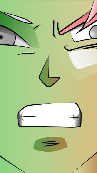 Goku Black (Super Saiyajin Rosé) y Zamasu - Arte conceptual Fondo de pantalla